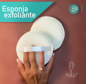 Esponja exfoliante